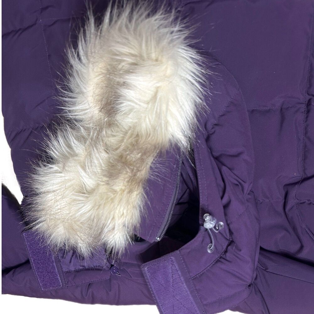 L.L. Bean Women's Ultrawarm Down Jacket In Purple Size S - Picture 9 of 9